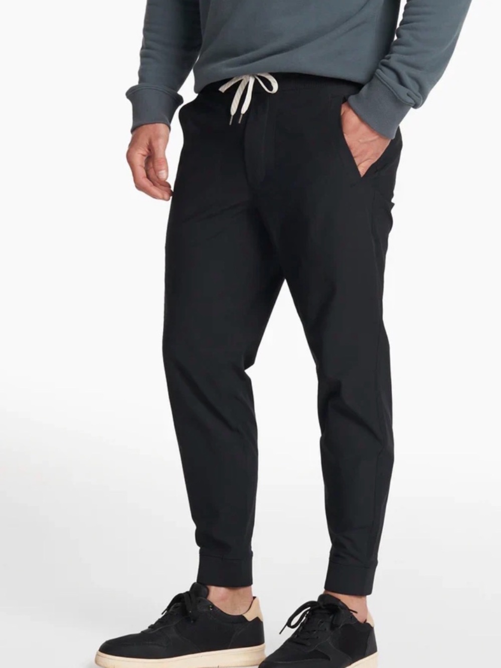 Men's Vuori Meta JoggerJogger Navy Pants with Drawstring